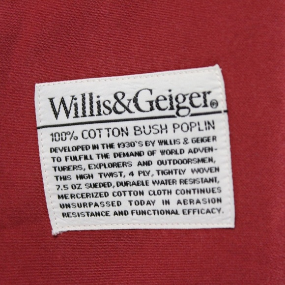 Willis & Geiger Men's Shirt XL-XXL Vintage - Picture 3 of 7